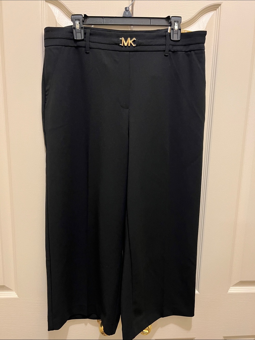 Michael Kors high rise crop wide leg women’s pants
